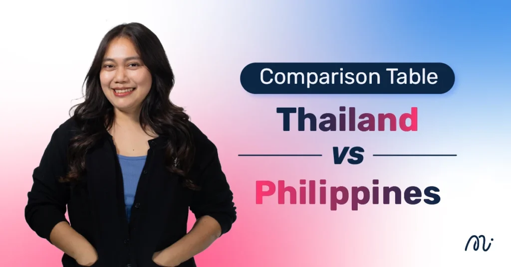 Comparison Table: Thailand vs Philippines